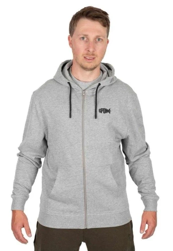 Spomb Grey Hoodie Full Zip