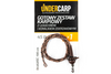 Undercarp Gotowy zestaw karpiowy z leadcorem i koralikiem zderzakowym 45 lbs 100 cm brązowy