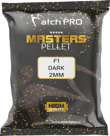 MatchPro Masters Pellets F1 Dark 2mm 700gr