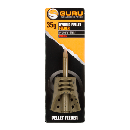 Guru In-Line Hybrid Pellet Feeder Small 30g