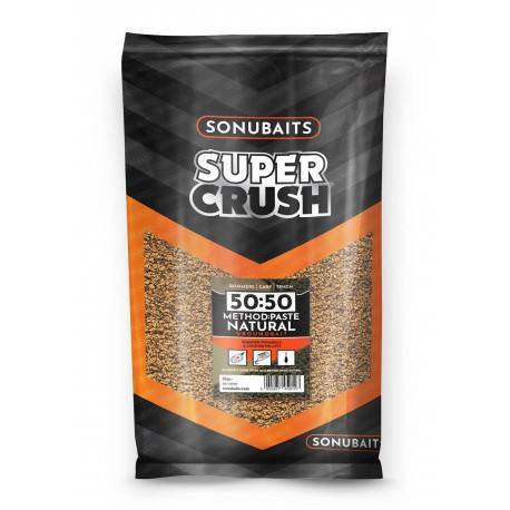 Sonubaits Supercrush 50:50 Method Paste Natural 2kg