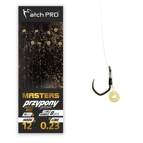 MatchPro MF Masters Rubber M19 r.8 0.23mm 8szt.