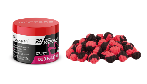 MatchPro 3D Worms Wafters Duo Halibut 10mm 25g