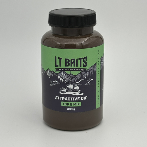 LT Baits Attractive Dip Top 8 Mix 300gr