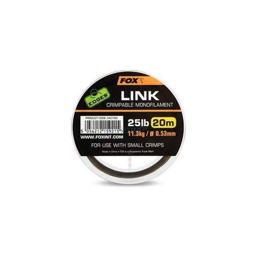 Fox Edges Link Trans Khaki Mono35lb 20m