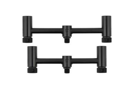 Fox Black Label Slim Adjustable 2 Rod Buzz Bars