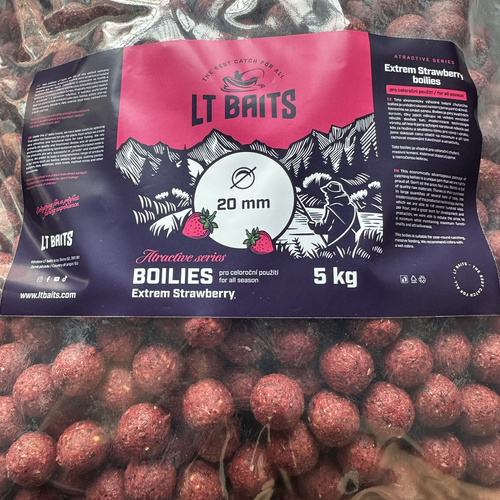 LT Baits Extreme Strawberry 20mm 5kg