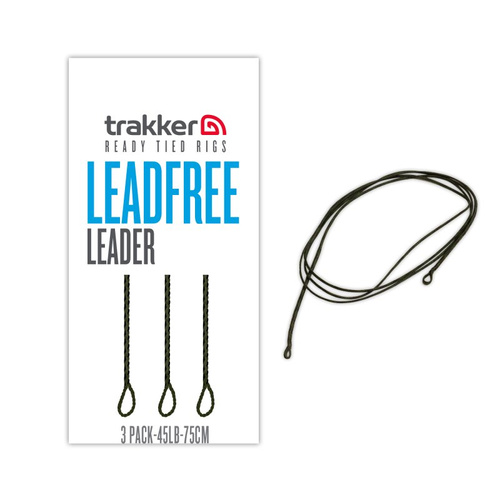Trakker Leadfree Leader 45lbs 75cm x3