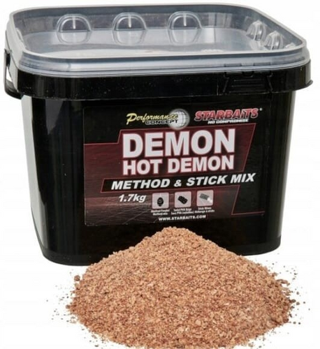 Starbaits Method & Stick Mix Hot Demon 1.7kg Box