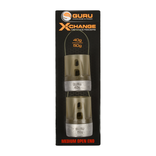 Guru X-Change Distance Feeder Solid Medium 40g + 50g