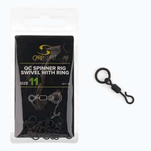 Carp Spirit QC Spinner Rig Swivel with Ring size 11