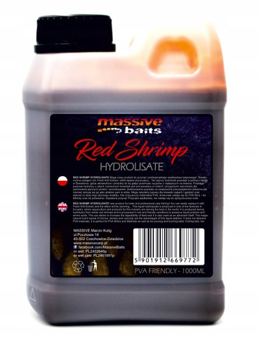 Massive Baits Red Shrimp Protein Hydrolisate Liquid