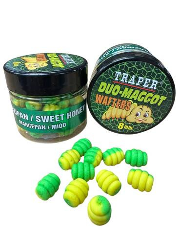 Traper Duo Color Maggot Wafters Marcepan Miód 8mm