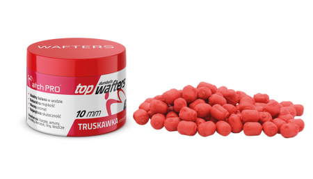 MatchPro Top Dumbells Wafters Truskawka 10mm 25g