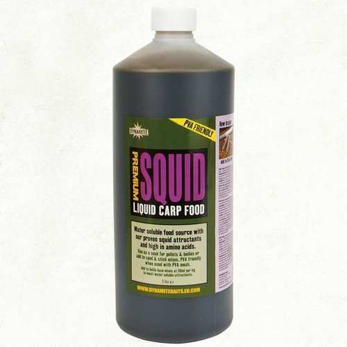 Dynamite Baits Liquid Carp Food Squid 1L
