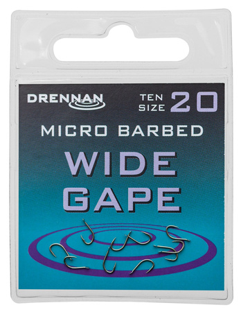 WIDE GAPE Haczyki Drennan 10szt.
