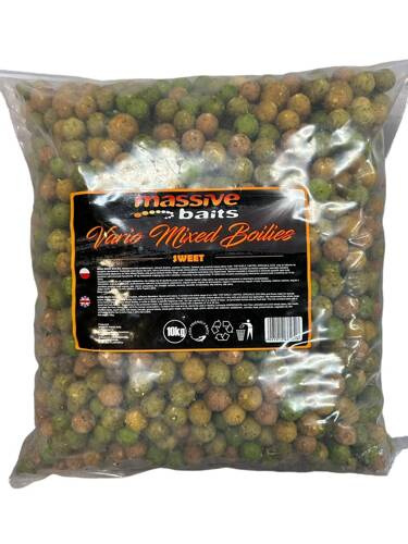 Massive Baits Vario Mixed Boilies Sweet 14/18/24 mm 10kg