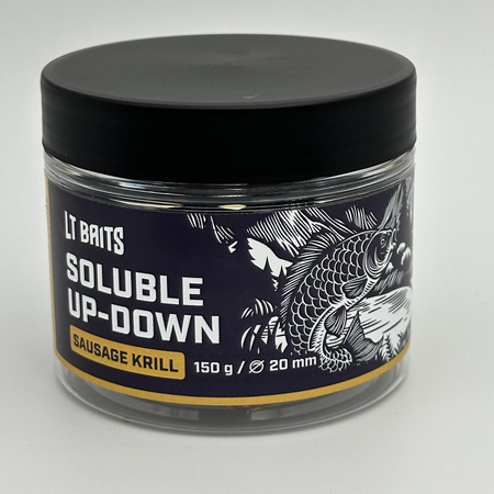 LT Baits Sausage Krill Soluble Up Down 20mm 150g
