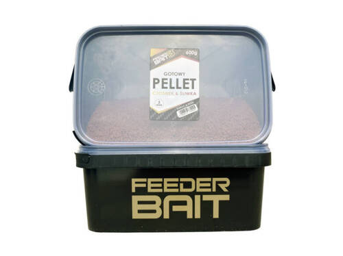 Feeder Bait Gotowy Pellet Czosnek Śliwka 2mm 600g