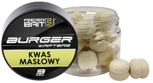 Feeder Bait Fluo Burger Wafters Kwas Masłowy 9mm