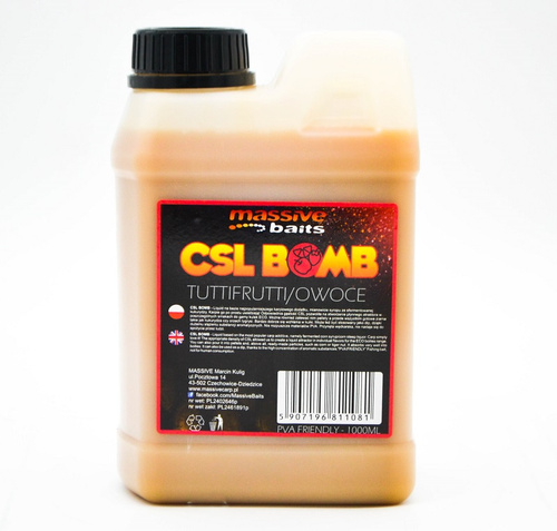 Massive Baits CSL Bomb Tutti Frutti 1L
