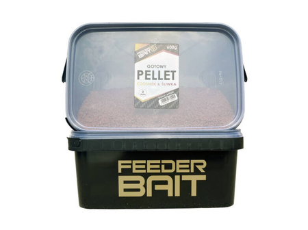 Feeder Bait Gotowy Pellet Czosnek Śliwka 2mm 600g