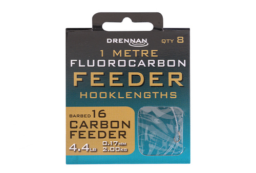Drennan Fluorocarbon Feeder Carbon Feeder 1 m size 16