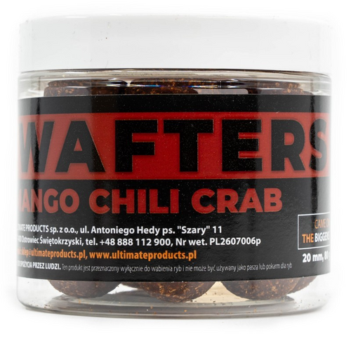Ultimate Products Mango Chilli Crab Wafters 20mm