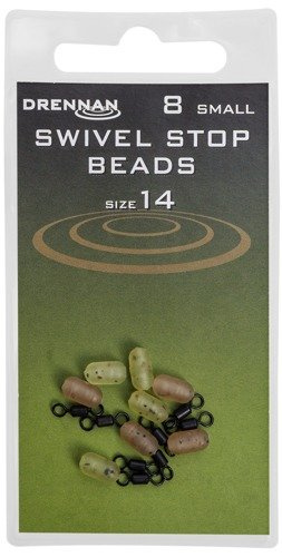 Drennan Swivel Stop Beads Small size 14 - Krętlik ze Stoperem