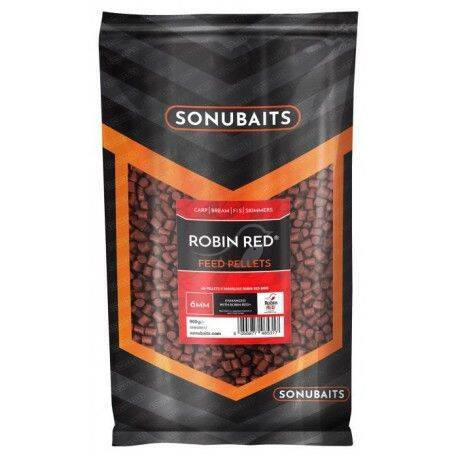 Sonubaits Robin Red Feed Pellets 6mm 900g