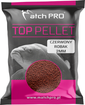 MatchPro Czerwony Robak Pellet 2mm 700g