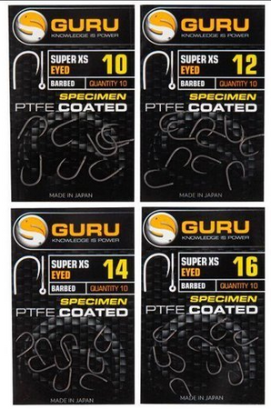 Guru Super X-Strong Carp Size 8 Barbless 