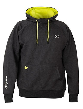 Matrix Minimal Black Marl Lime Hoody