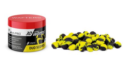 MatchPro 3D Worms Wafters Duo Scopex 8mm 25g