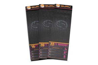 GURU F1 Maggot Hook 6\" 14 (0.11mm)