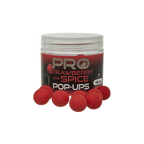 Starbaits Pro Strawberry & Spice Pop Up 12mm 50gr