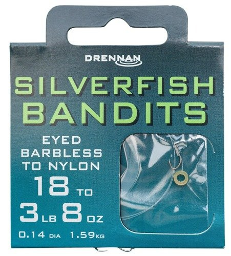 Drennan Silverfish Bandits 12 to 5lb - Gotowe Przypony