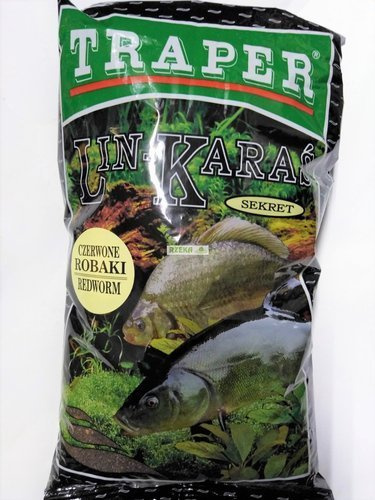 Traper Zanęta Sekret Lin-Karaś Czerwony Robak 1kg