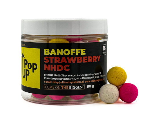 Ultimate Products Banofee Strawberry NHDC Pop Up 15mm