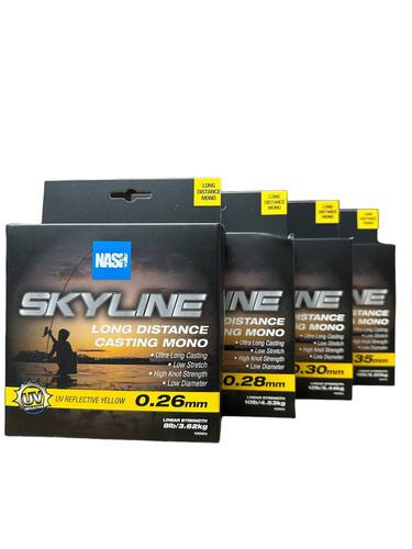 Nash Skyline Mono UV Yellow 1000m