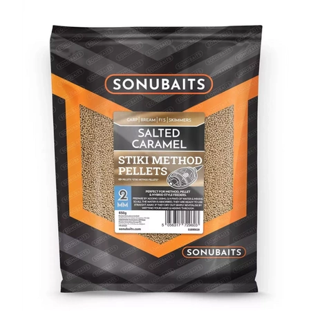 Sonubaits Stiki Method Salted Caramel Pellets 2mm 650g