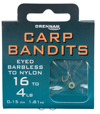 Drennan Bandits Carp 16 to 4lb - Gotowe Przypony