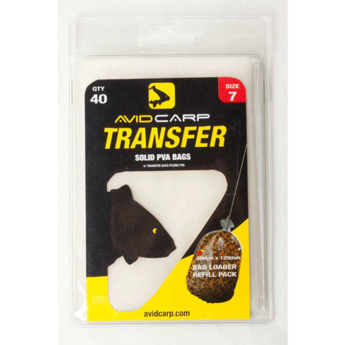 Avid Carp Transfer Solid PVA Bags 80x120mm 40 szt.