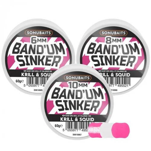 Sonubaits BandUm Sinker Krill & Squid 8mm