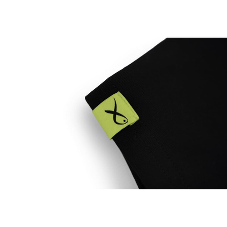 Matrix Hex Print T-Shirt Black