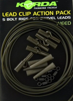 Korda Lead Clip Action Pack Weed