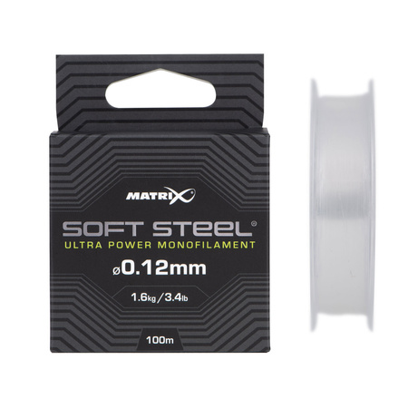 Matrix Soft Steel Ultra Power Monofilment 100m