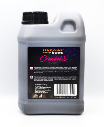 Massive Baits Crucial Amino 5 Liquid 1000ml