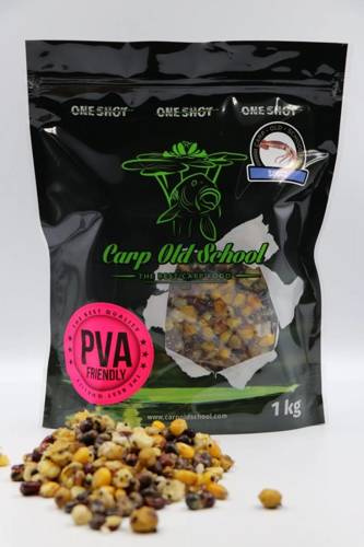 Carp Old School Mix Ziaren do PVA Squid 1kg