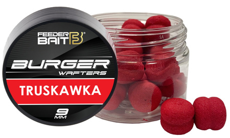 Feeder Bait Burger Wafters Truskawka 9mm